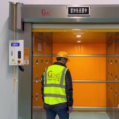 광전자식 센서와 PVC 발창문과 GCC 화물 무균실 에어샤워