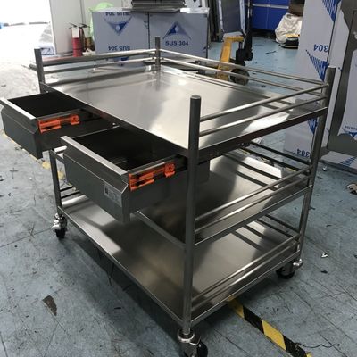 제조업체 병원 또는 식품 산업 스탠레스 스틸 트롤리