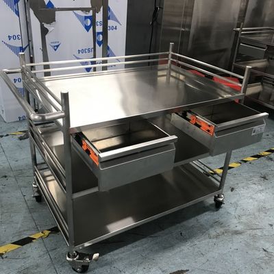 제조업체 병원 또는 식품 산업 스탠레스 스틸 트롤리
