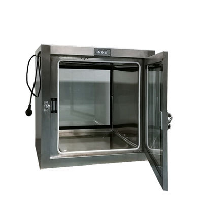 L500mm 220Volt 고청정실 패스 박스는 전자적 패스 박스를 끼워 넣었습니다