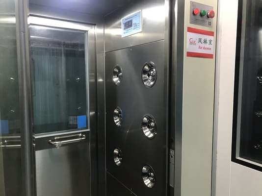 네 사람 자동 제어 스테인레스 강 에어샤워 부식 저항성
