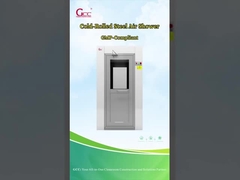 높은 공기 흐름 모터와 내부 스테인레스 스틸 공기 샤워 장치로 코팅 된 외부 냉각판