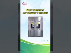 바닥 설치형 에어 샤워 패스 박스